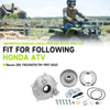 Honda TRX250 Recon Rear Brake Drum Hub Plate Cover & Seals Shoes