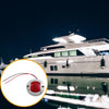 Boat Red 2 x Universal Interior Round Marine Boat Light with 6 LEDs