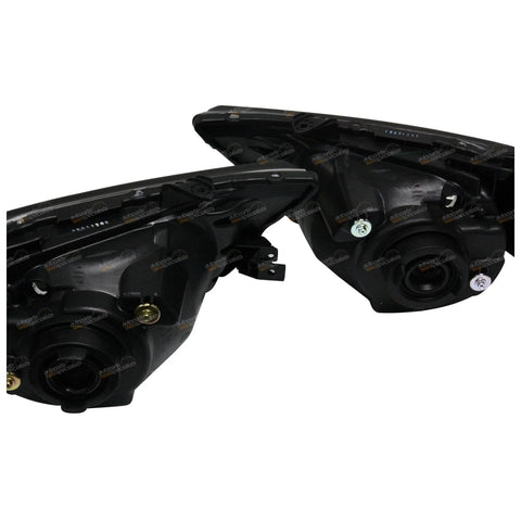 Clear Headlights Pair LH+RH Mitsubishi Triton MN Series (2009 - 2015)
