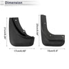 Volvo V40 Mud Flaps Splash Guards 1 Set (2013-2019)
