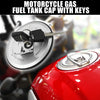 Honda CB-1 Motorcycle Gas Tank Cover Locking Fuel Tank Cap with Keys (1989-1990)