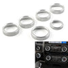 Ford F150 XLT (2015-2020) Silver Air Conditioner Switch Knob Trim