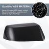 Cadillac & Chevrolet 1x Rearview Mirror Cover Cap Black Carbon Fiber