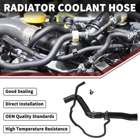 Ford Edge (2012-2015) - Black 1 Pcs Radiator Coolant Hose 2.0L