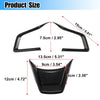 Subaru Forester Ascent Black Inner Steering Wheel Cover Trim Set (2019-2021)