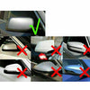 BMW E60 E61 ABS Glossy Black Rear View Mirror Covers (2004-2007)