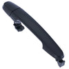 Toyota Hilux Door Handle Outer Set 2 Textured Black REAR LH+RH (2005–2015)