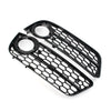Audi A5 Honeycomb Mesh Fog Light Grille Covers (2008-2011)