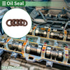 Make Model Oil Seal 30x47x7mm FKM Rubber High Pressure Brown 5 x