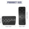 Jeep (2011-2021) Black Car Brake Pedal Pad & Gas Accelerator Cover