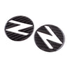 Nissan 350Z Z33 Carbon Fiber Side Fender Emblem Decal (2003-2009)