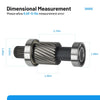 EZGO TXT input shaft kit, 19-spline 21-tooth (1996–2013)