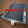 Honda TRX250 TRX250R Aluminum Radiator & Silicone Hoses (1986-1987)
