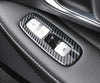 Hyundai Sonata (2020-2023) 4x Carbon Fiber Window Lift Panel Cover Trim