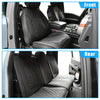 Ford F-150 Crew Cab 5 x Black Front Rear Seat Covers (2009-2023)