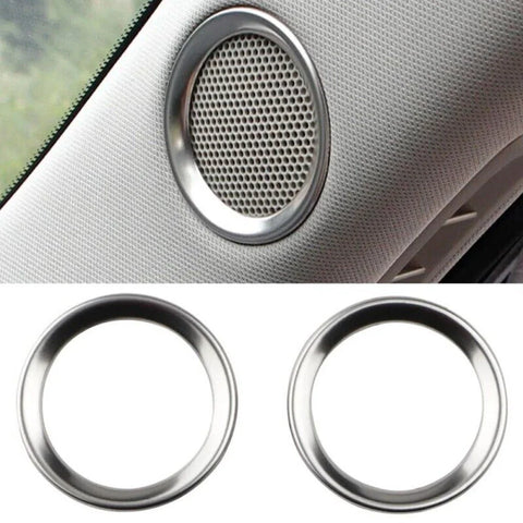 Mazda CX-5 2 x Car A Pillar Speaker Ring Frame Sound Circle Trim (2017–2022)