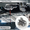 Car / Motorcycle 1x M14x1.5 0.71" Height Engine Oil Drain Plug W/Gasket