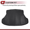 Honda Civic (2012-2015) Black TPE Cargo Liner Rear Trunk Mat