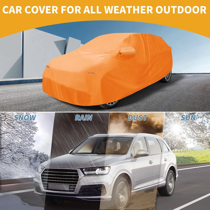 Hyundai Nexo (2019-2023) - Orange 210D-PU Waterproof All Weather Car Cover