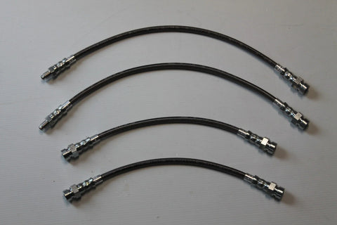 VW Beetle Braided Brake Hose Set (4) (1954-1968)