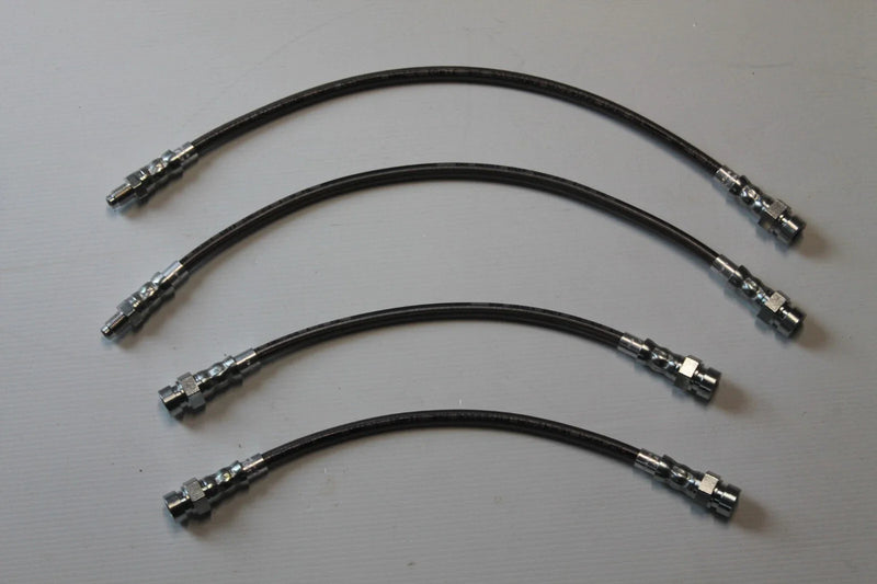 VW Beetle Braided Brake Hose Set (4) (1954-1968)