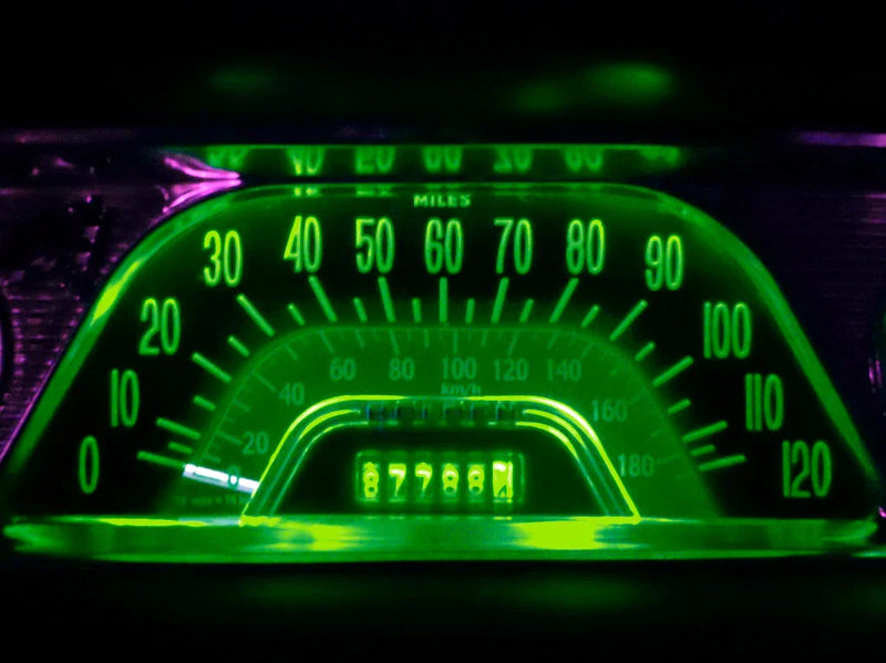 Holden FB FC FE FJ EK EJ EH HD HG HJ HQ Green LED Dash Cluster Light Kit (1956-1980)