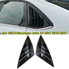 VW Jetta A7 Mk7 2 x Rear Window Louver Shutter Cover (2019–2021)