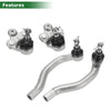 Honda Civic 4 Pcs Front Suspension Kit Outer Tie Rod Ends Lower Ball Joint (2006-2011)