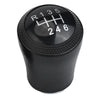 Audi A4 B5 C5 Shift Knob Black PU Leather (1994–2005)
