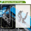 Nissan Altima Hood Hinges 1 Pair (2019-2024)