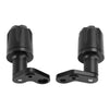 Kawasaki ZX-6R Crash Slider Protector Aluminum Frame Black (2024-2025)