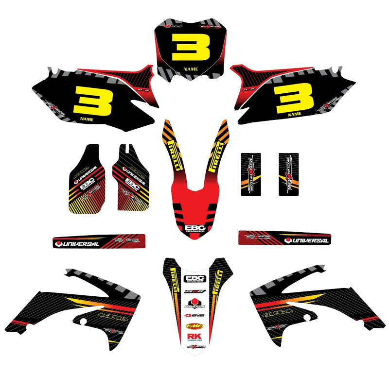 Honda CRF 450 Custom Graphic Kit (2009-2012)