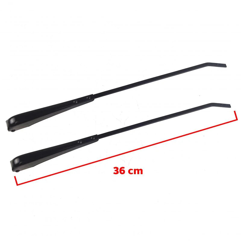 Windshield Wiper Arm Black L+R (RHD Fits Mazda 1300 Familia Pickup 1991-99 D07