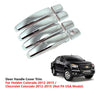 Chevrolet / Holden Colorado 4 x Chrome Door Handle Covers (2012-2015)