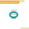 Honda KeiHin NBR Rubber Green 50 Pcs Fuel Injector Seal O Ring