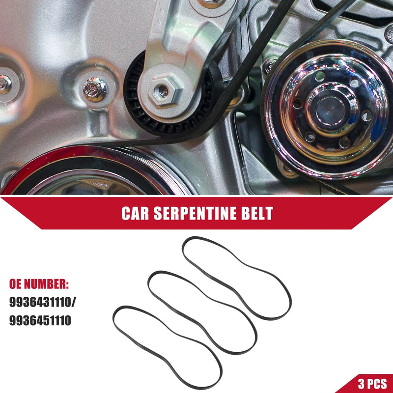 Toyota T100 3 x Serpentine Belts (1995-1998)