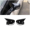 Honda Civic Glossy Black Ox Horn Rearview Mirror Lid Cover Trim (2012-2015)