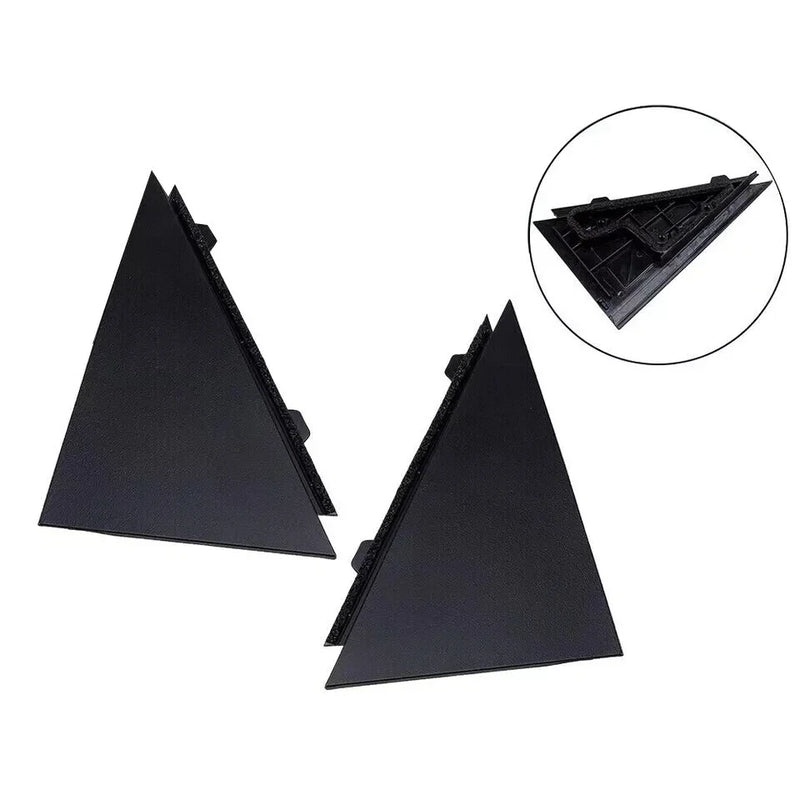 Hyundai Sonata 2 x Rear Door Window Glass Triangle Trim Cover (2009–2014)