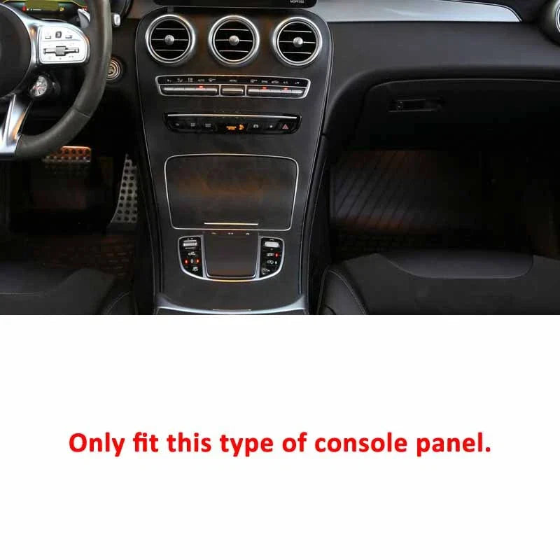 Benz W205 Sedan 19-20 / X253 20 Carbon Fiber Console Panel Replace