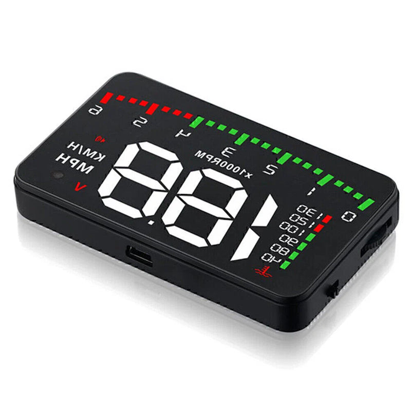A900 3.5" HUD Head Up Display OBD II Speedometer