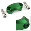 Motocross MX 22mm Master Cylinder Perch Clamp Cover Green