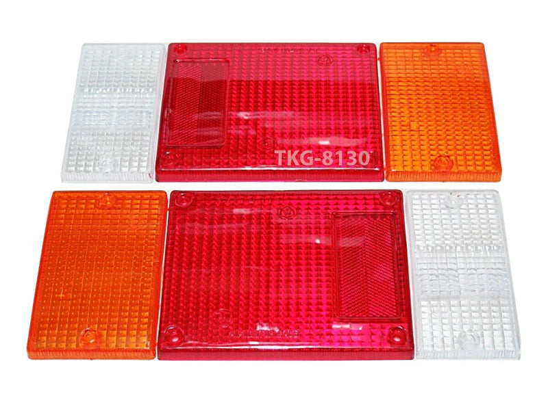 Isuzu NPR NQR NRR FSR FRR 2 x Tail Light Lens (1987-2019)