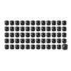 Harley Twin Cam Engines 60X Black Engine Screw Caps (1999-2017)