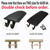 Audi A4 A6 S4 Black Leather Center Console Armrest Cover (2000-2007)