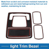 Honda Stepwgn 2023 Front Row & Rear Row Lamp Covers Light Trim Bezel