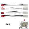 Jeep Dodge Chrysler 4 x Speaker Wiring Harness Adapter Connector