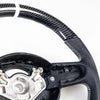 Mini R50 R52 R53 Carbon Flat Bottom 3 Spoke Leather Steering Wheel (2001-2006)