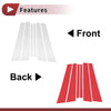 Ford Crown Victoria 1998-2008 Silver Tone Door Pillar Window Trim