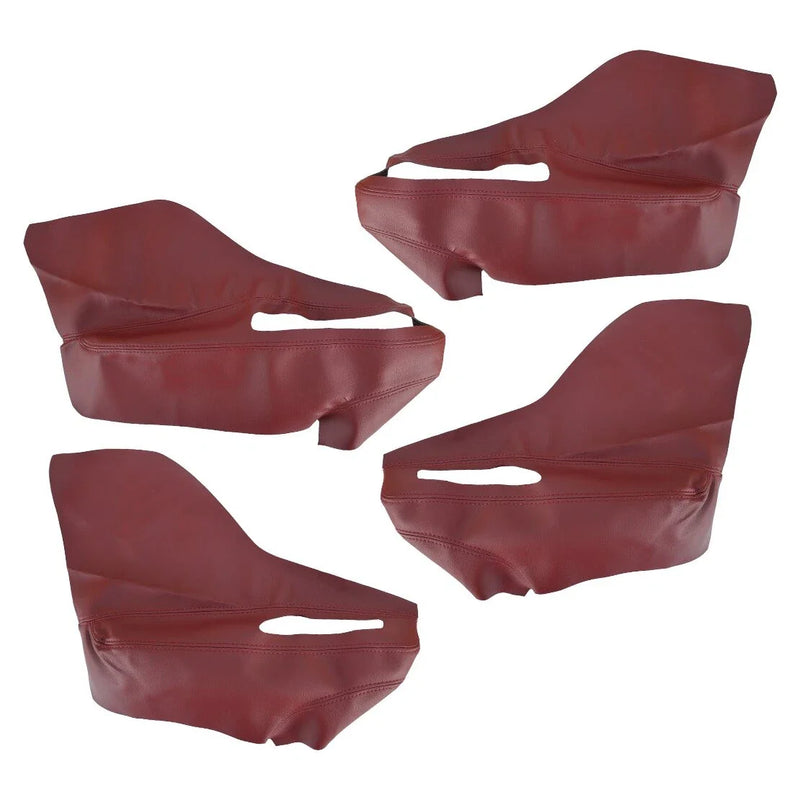 Jeep Renegade 4pc Leather Door Armrest Panel Covers (2015-2017)