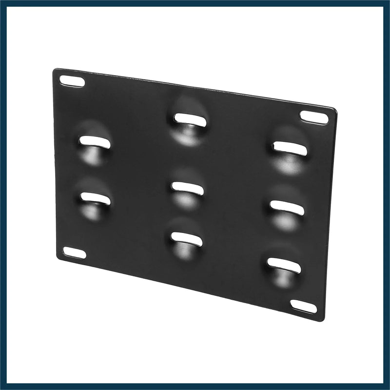 Mercedes Bumper Tow Hook License Plate Mount Bracket